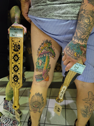 Explore kappa alpha psi tattoo ideas, creative tattoo ideas in Davis, available at The Vintage Wolf Tattoo Studio