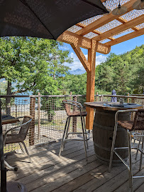 Atmosphère du Restaurant La Paillote du Lac, Lac de Serre-Ponçon à Le Sauze-du-Lac - n°9