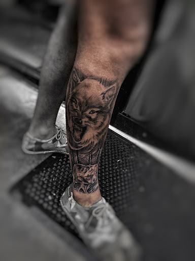 Explore family initials tattoo ideas, creative tattoo ideas in Lavonia, available at 1890 Tattoo Co.