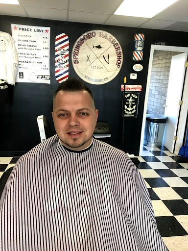Barber Shop «Springboro Barber Shop», reviews and photos, 762 W Central Ave, Springboro, OH 45066, USA