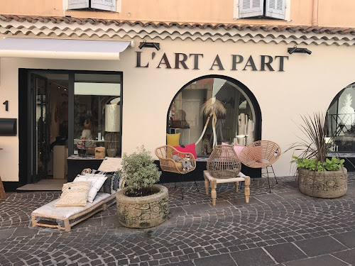 L'ART A PART - E-shop et boutique de décoration d'interieur à Sainte-Maxime