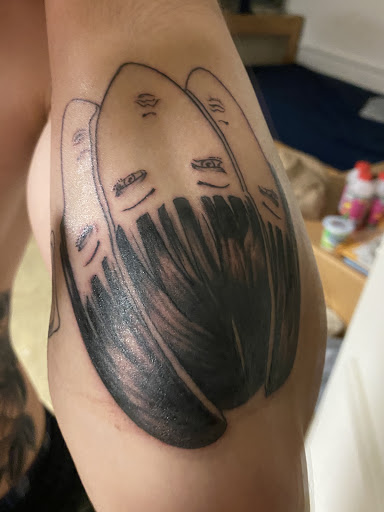 Explore depression mental health tattoo ideas, creative tattoo ideas in Killeen, available at Familia Ink Tattoo Co.