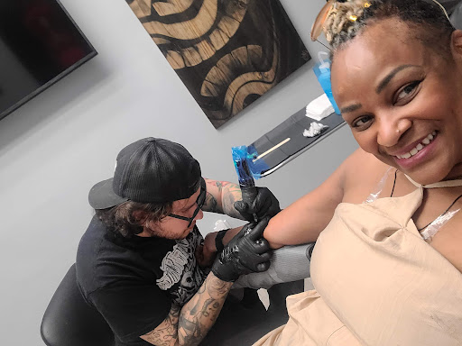 Explore santa muerte tattoo ideas, creative tattoo ideas in West Palm Beach, available at TBA Tattoos