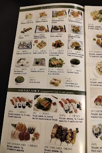 Restaurant Miyagi à Gisors (la carte)