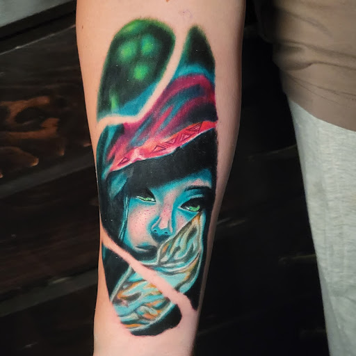 Explore aztec chest tattoo ideas, creative tattoo ideas in Buffalo, available at Josh Does Tattoos