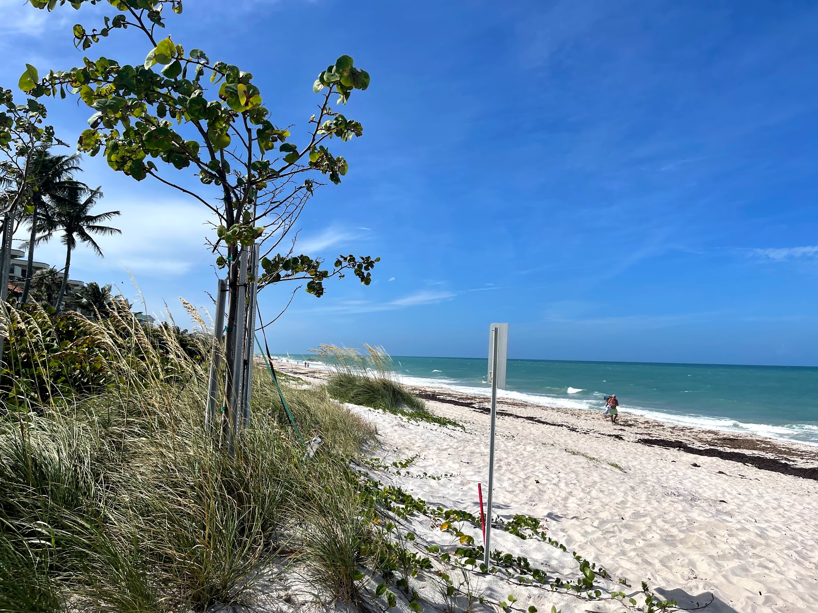 Foto de Vero beach com água turquesa superfície