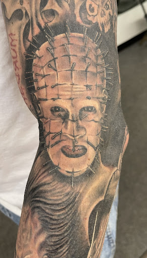 Explore birth and death date tattoo ideas, creative tattoo ideas in Pocatello, available at Black Sheep Tattoo