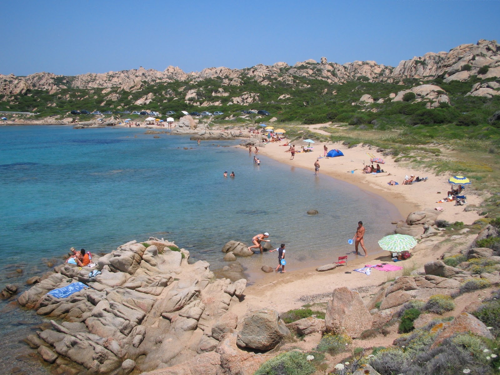 Zdjęcie Spiaggia del Cardellino z powierzchnią lekki drobny kamyk