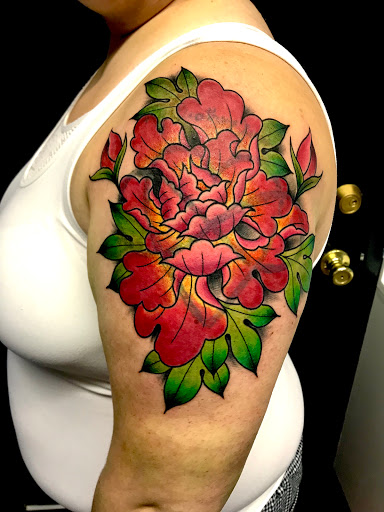 Explore family tree tattoo idea, creative tattoo ideas in Modesto, available at Inkwell Tattoo