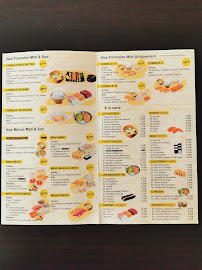 Carte du Sushi et Nems à Frouzins