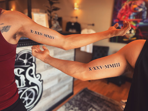 Explore dead rose tattoo ideas, creative tattoo ideas in Huntington, available at Timeless Tattoo Gallery