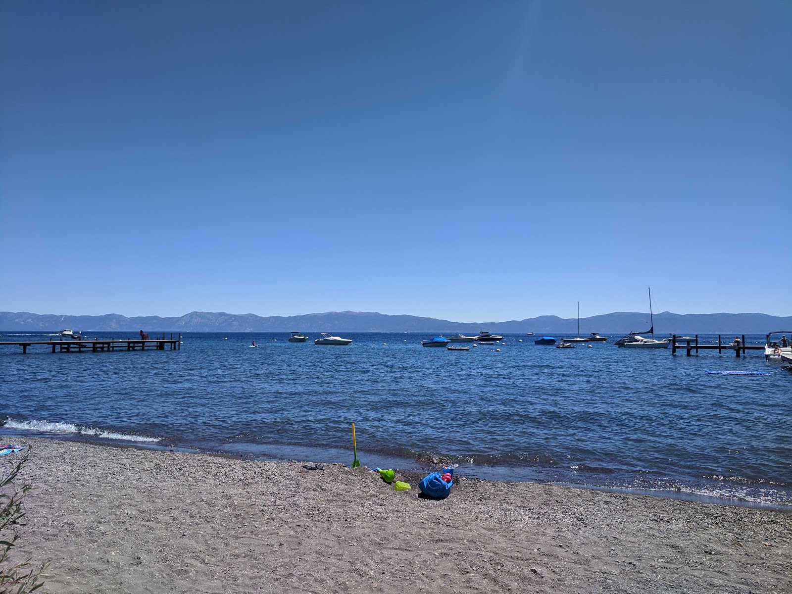 Photo of Tahoe Pines Beach and the settlement