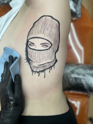 Explore nautical sleeve tattoo ideas, creative tattoo ideas in Benton, available at Spectrum Tattoo