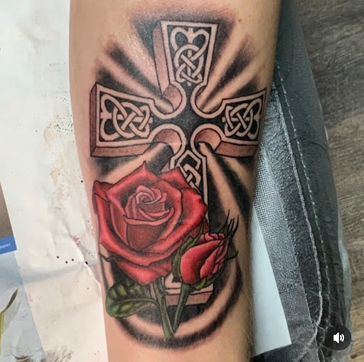 Explore chainsaw tattoo ideas, creative tattoo ideas in Willow Grove, available at Tattoo GalaxyWillow Grove Piercing & Tattoos