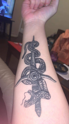 Explore ocean tattoo ideas black and white, creative tattoo ideas in Sunbury, available at Spot of Ink