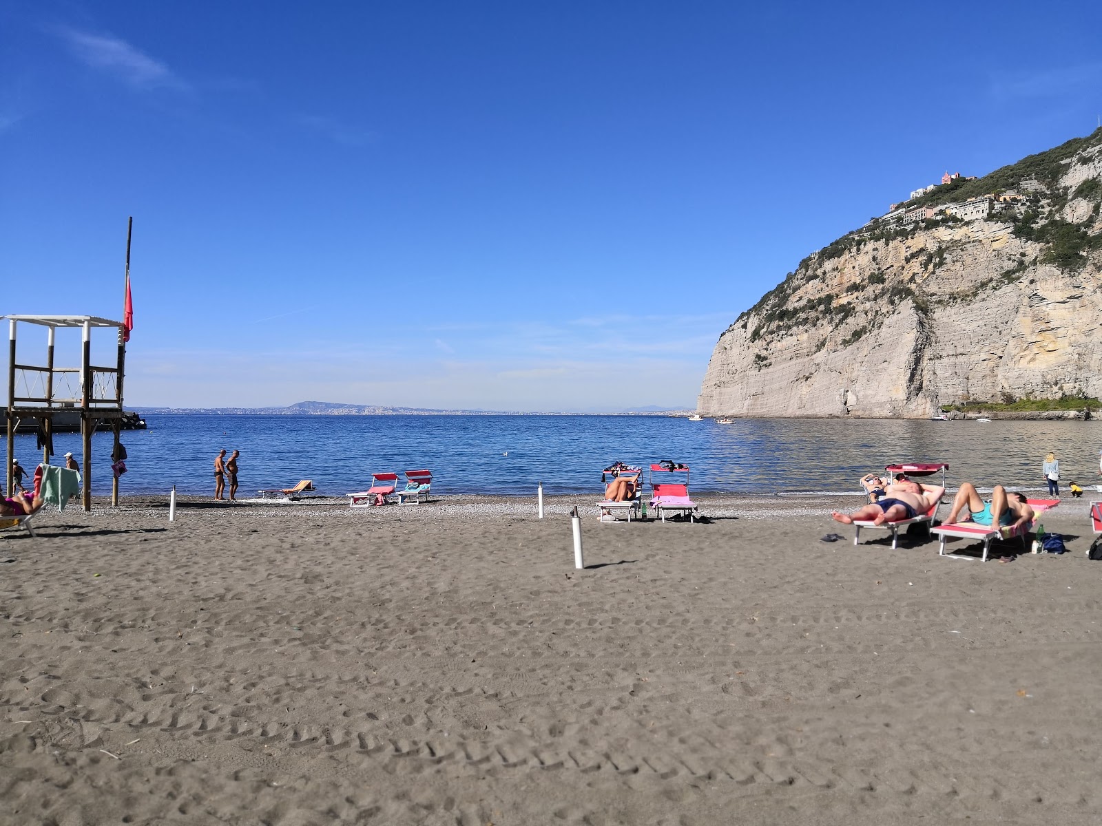 Foto af Spiaggia di Meta med høj niveau af renlighed