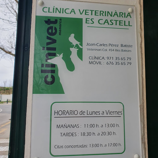 Clínica Veterinaria Es Castell en Es Castell