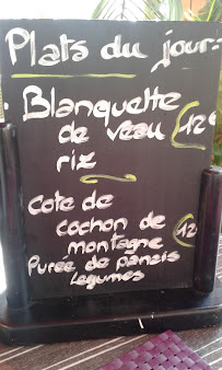 Restaurant Rendez-Vous Vésubien à Roquebillière - menu / carte