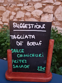 Restaurant italien ITALOVA à Marseille (le menu)