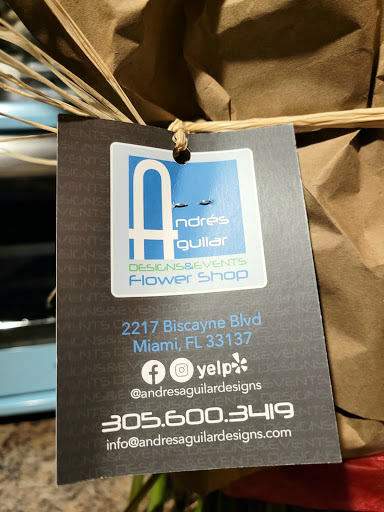 Florist «Andres Aguilar Designs», reviews and photos, 2425 Biscayne Blvd, Miami, FL 33137, USA