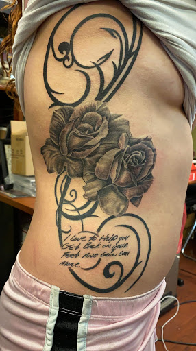 Explore ear tattoos ideas, creative tattoo ideas in Pinellas Park, available at Lollis Studios Tattoo Company