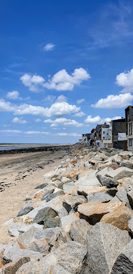 Digue-promenade à Agon-Coutainville
