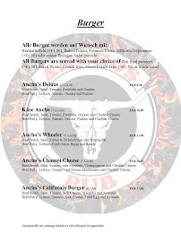 Ancho's Food Truck à Ramstein-Miesenbach carte