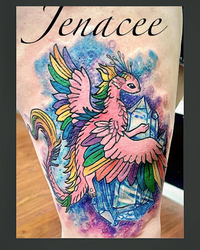 Explore tattoo ideas for women's legs, creative tattoo ideas in Spokane, available at Tattoo Room