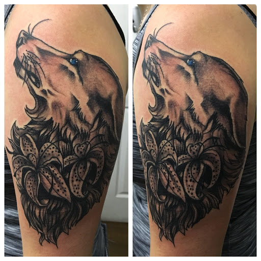 Explore queen of spades tattoo ideas, creative tattoo ideas in Princeton, available at The Asylum Tattoos & Fine Art