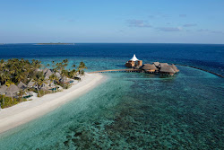 Thiladhoo Adası Plajı'in fotoğrafı çok temiz temizlik seviyesi ile