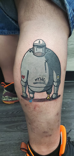 Explore breast cancer ribbon tattoo ideas, creative tattoo ideas in White Plains, available at Addicted To Ink