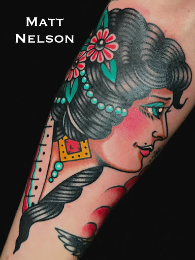 Explore american football tattoo ideas, creative tattoo ideas in Virginia Beach, available at Salt Water Tattoo