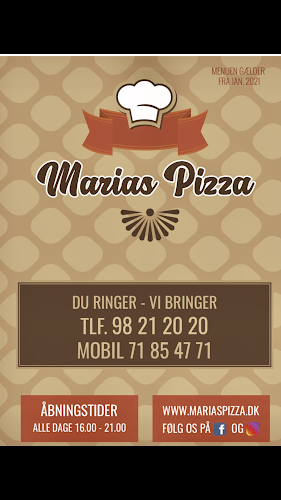 Maria's Pizza - Aabybro