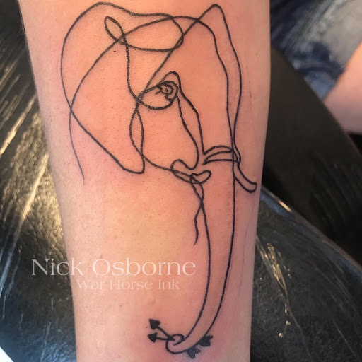 Explore back piece tattoo ideas female, creative tattoo ideas in Kent, available at War Horse Ink