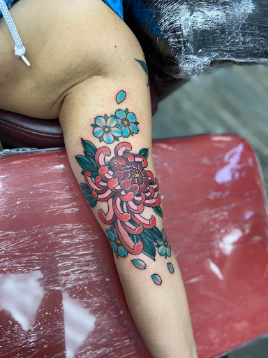 Explore tattoo ideas for death, creative tattoo ideas in El Paso, available at American Tattoo Society of Ft Bliss