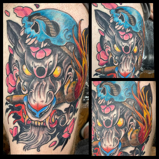 Explore star wrist tattoo ideas, creative tattoo ideas in Shelbyville, available at Stage Left Tattoo and Piercing