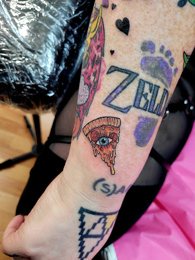 Explore farm tattoo ideas, creative tattoo ideas in Benton, available at Spectrum Tattoo