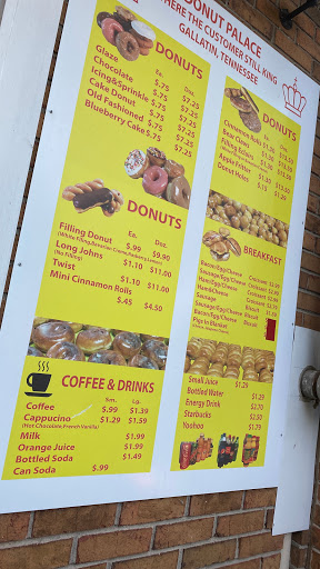 Donut Shop «Donut Palace», reviews and photos, 439 S Water Ave, Gallatin, TN 37066, USA