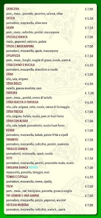 Pizzeria Pizzeria Nuova Leopardi à Spilamberto - menu / carte