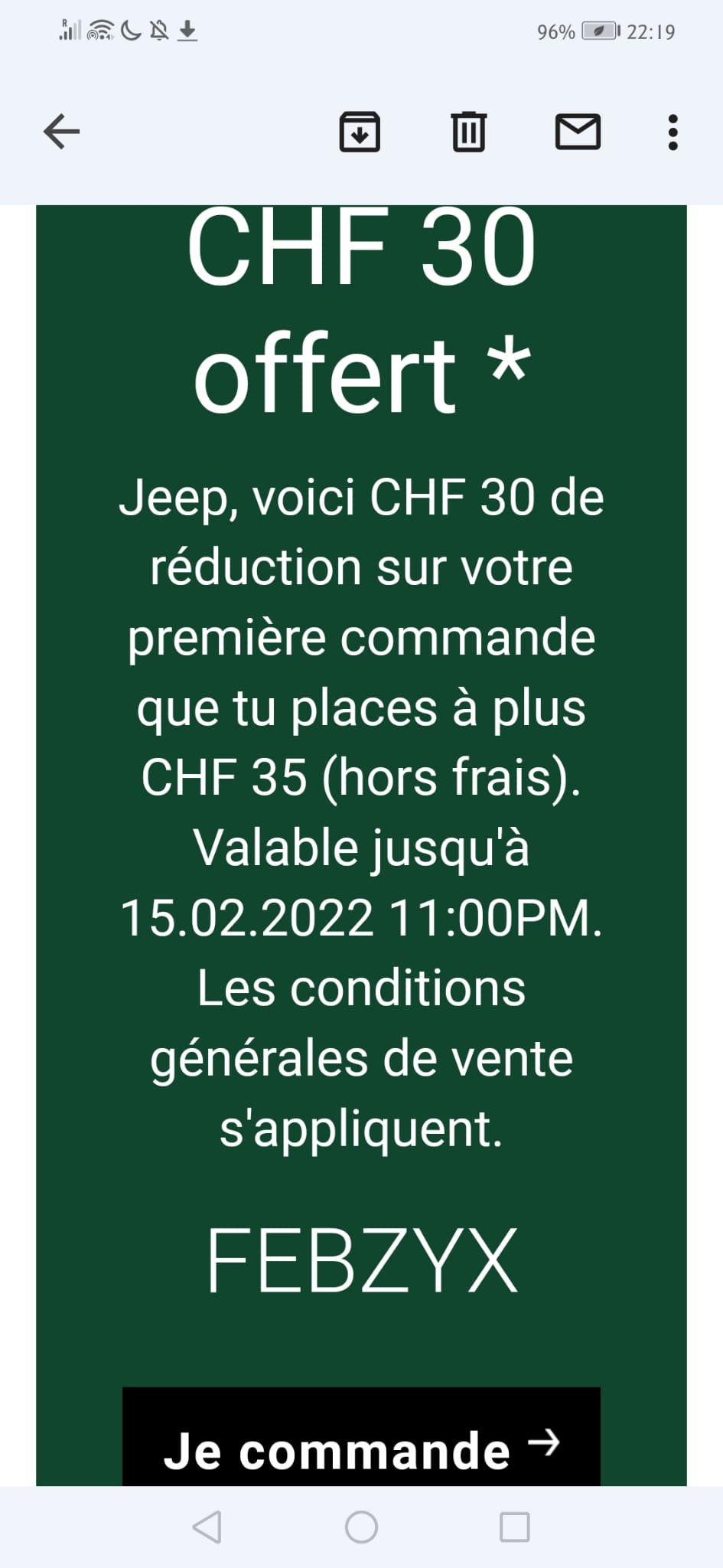 Photo n° 1 de l'avis de Christian.h fait le 16/02/2022 à 19:29
