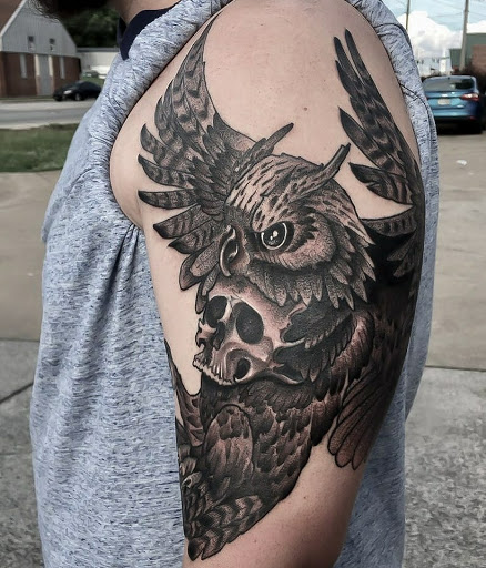 Explore sign language tattoo ideas, creative tattoo ideas in Calhoun, available at A Sailors Grave Tattoo Parlor