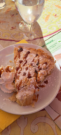 Tarte aux pommes du Restaurant français Restaurant Le Christiana à Andon - n°7