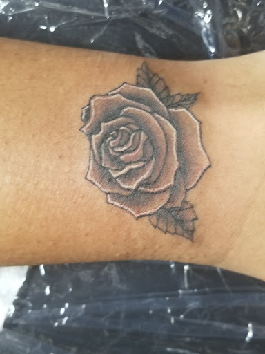 Explore ideas for leg sleeve tattoos, creative tattoo ideas in Huntington Park, available at Aggressive Nature