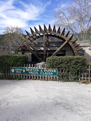 Microcentrale de la fontaine du Vaucluse à Fontaine-de-Vaucluse