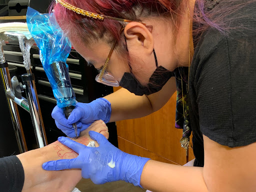 Explore redfish tattoo ideas, creative tattoo ideas in Fairfax, available at Factor Studio Tattoo