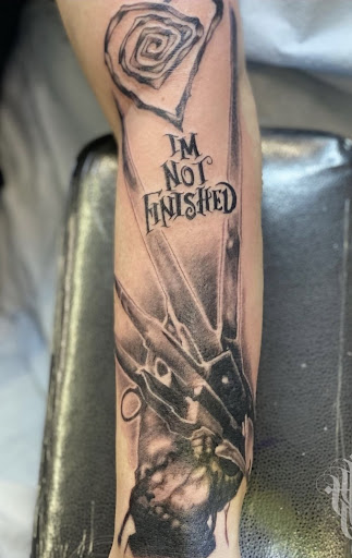 Explore chest tribal tattoo ideas, creative tattoo ideas in Renton, available at Handsome Devil Ink