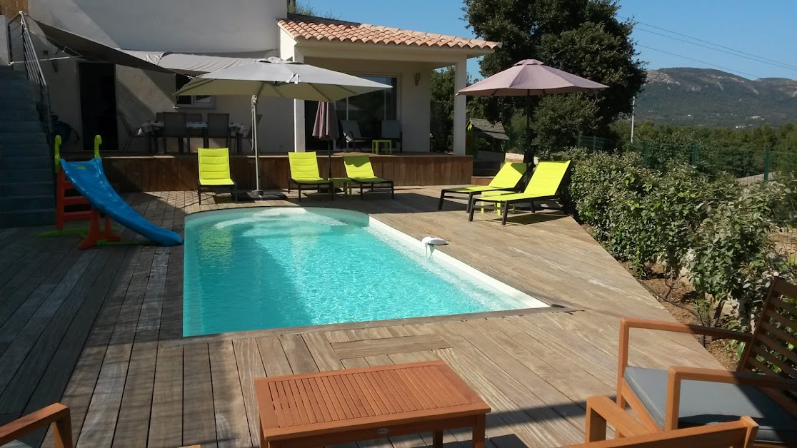 Location villa Maison piscine privée bord de mer Porto Vecchio Corse du Sud à Porto-Vecchio