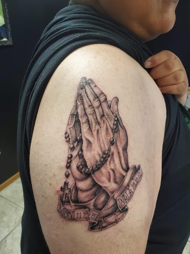 Explore father and daughter c.r.p.s tattoo ideas, creative tattoo ideas in Latrobe, available at Bonded by Ink