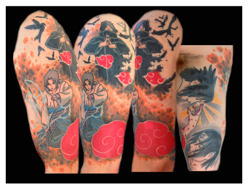 Explore inner arm tattoo ideas for guys, creative tattoo ideas in Ithaca, available at Artistic Point Tattoo Company