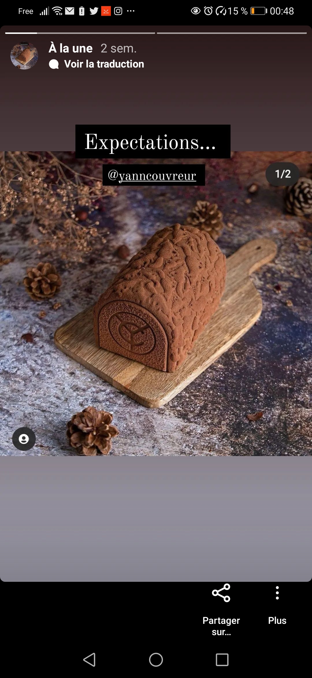 Photo n° 1 de l'avis de Canelle.u fait le 31/12/2021 à 22:31